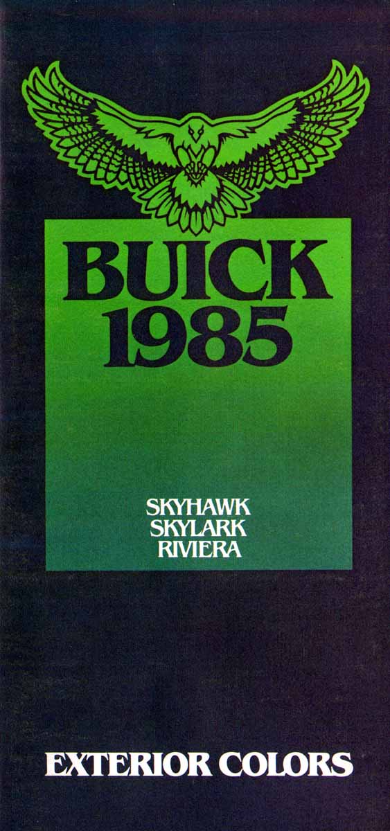 1985 Buick Exterior Colors a-01