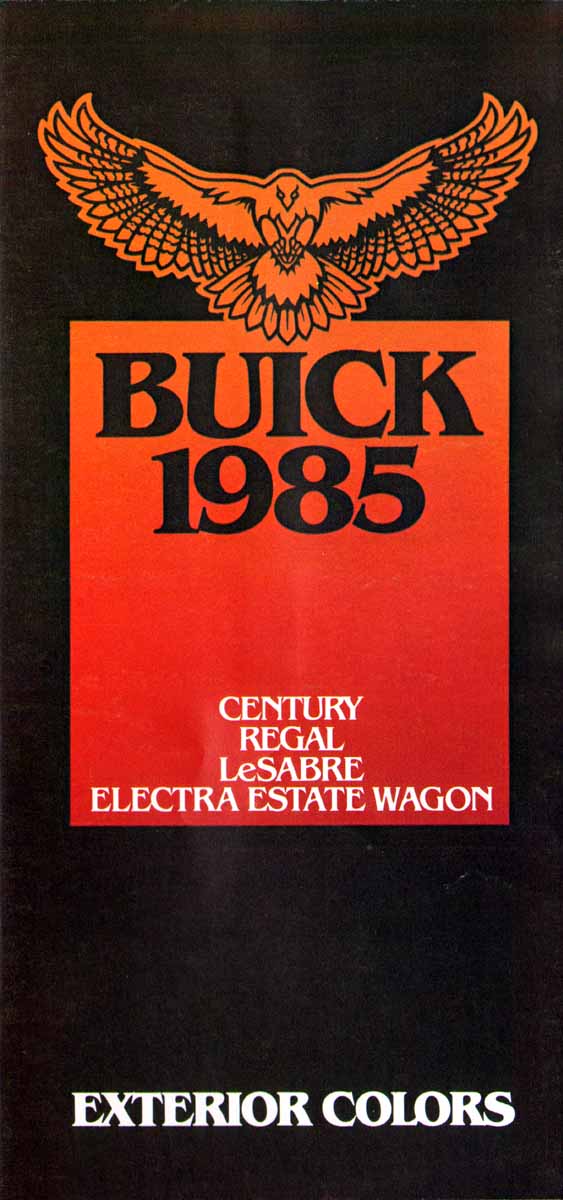 1985 Buick Exterior Colors b-01