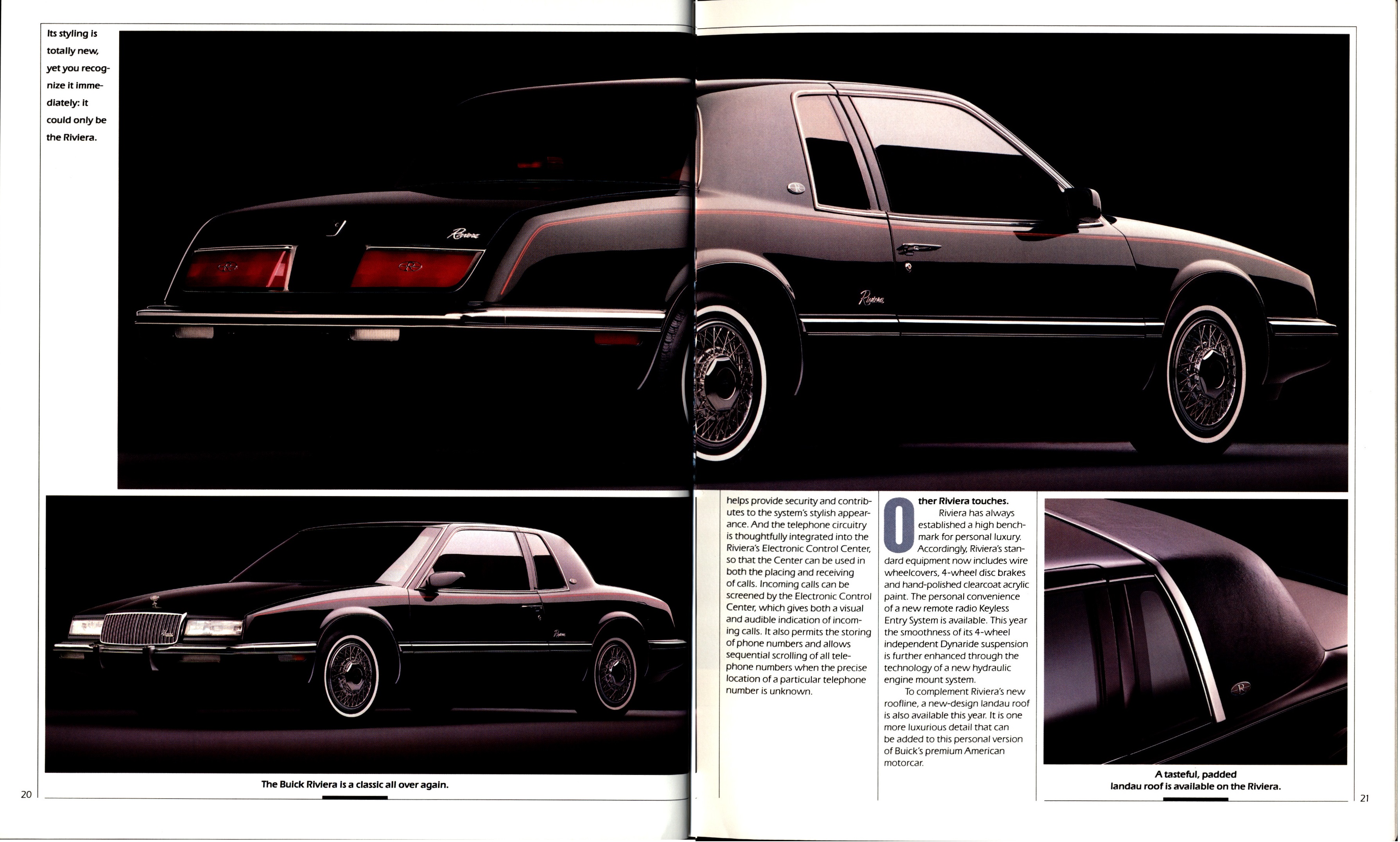 1989 Buick Full Line Prestige  Brochure 20-21