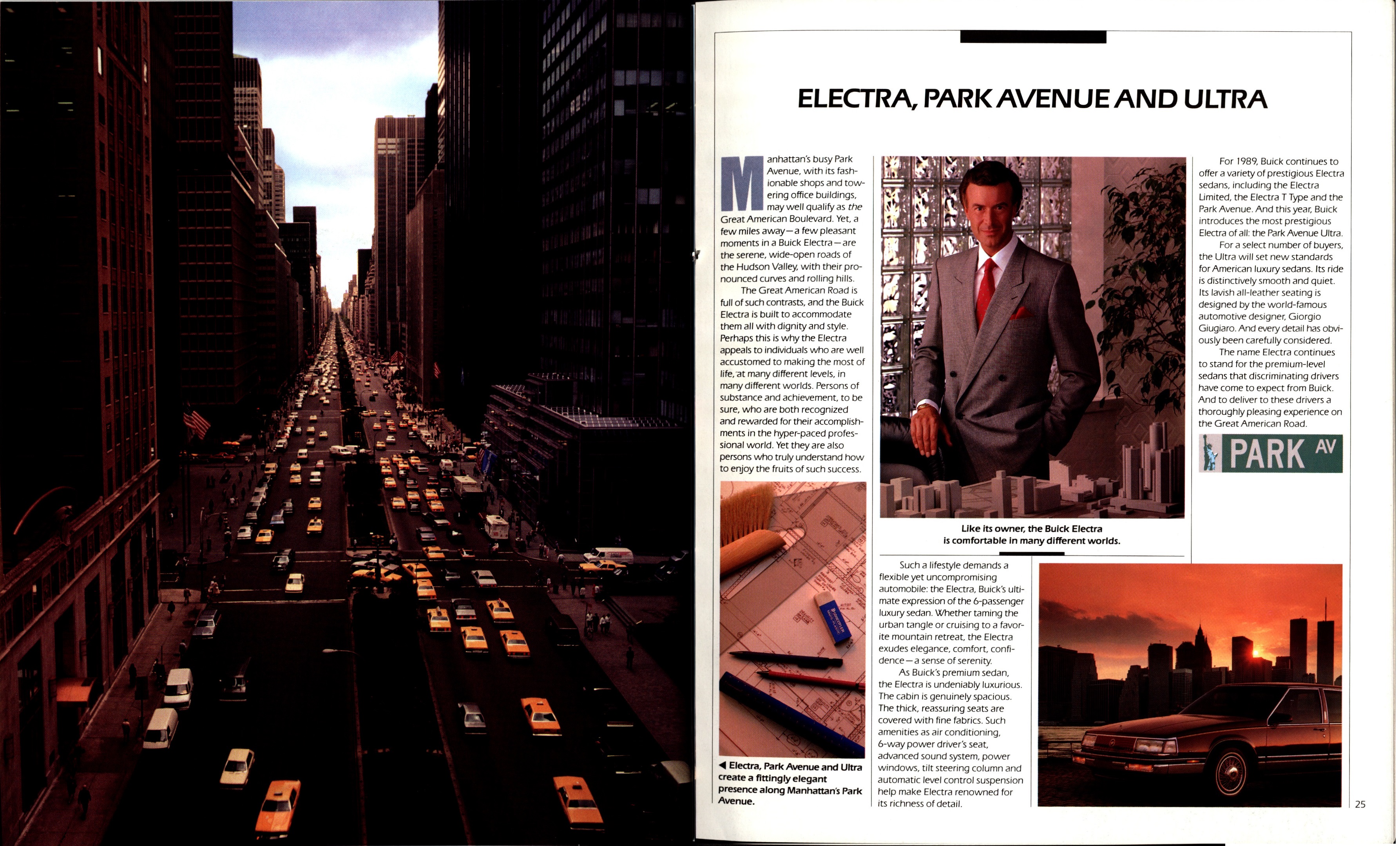 1989 Buick Full Line Prestige  Brochure 24-25