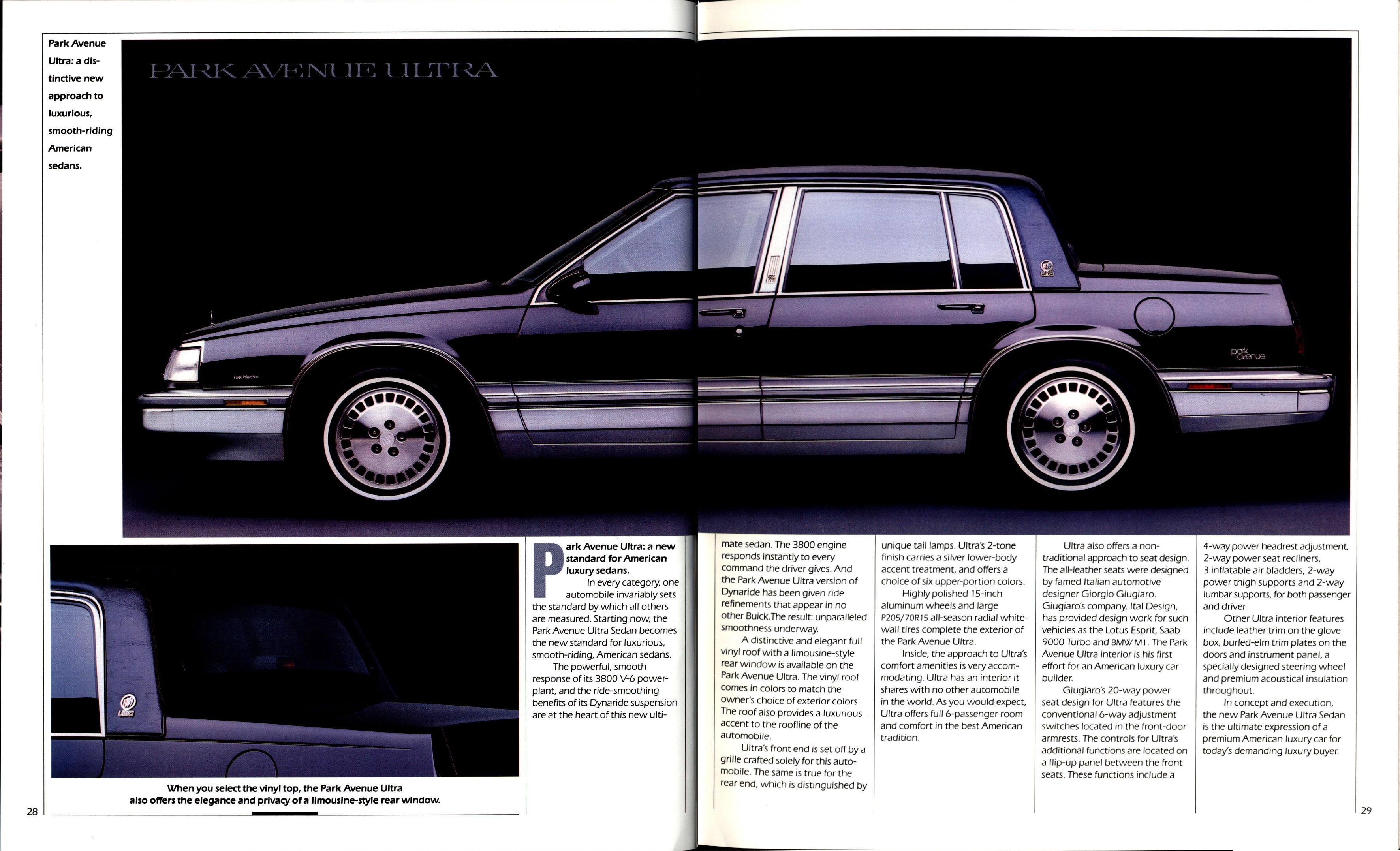 1989 Buick Full Line Prestige  Brochure 28-29