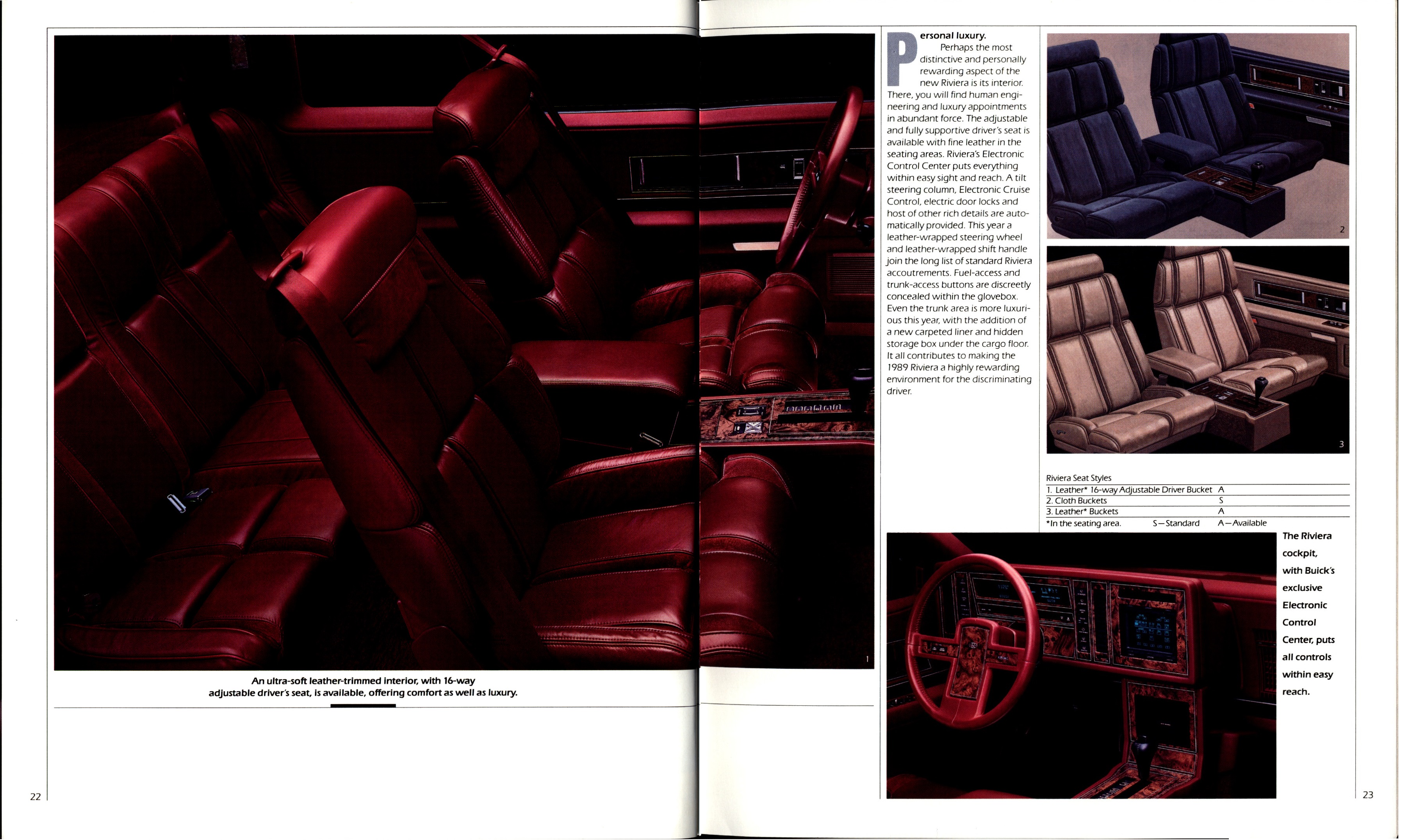 1989 Buick Full Line Prestige Brochure 22-23