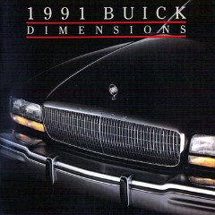 1991 Buick Dimensions Mailer with Disk-01