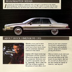 1991 Buick Dimensions Mailer with Disk-10
