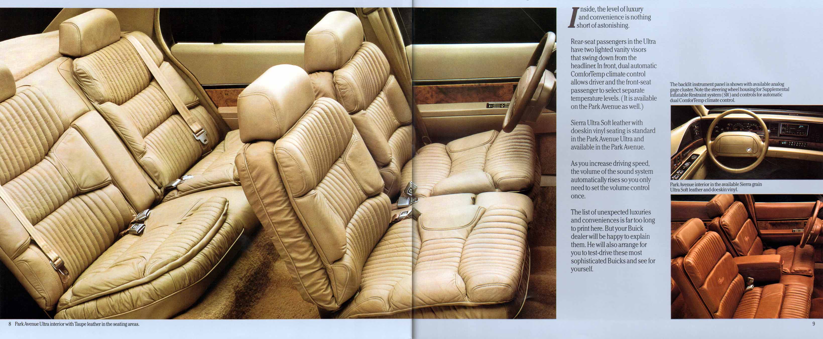 1991 Buick Full Line Prestige-10-11