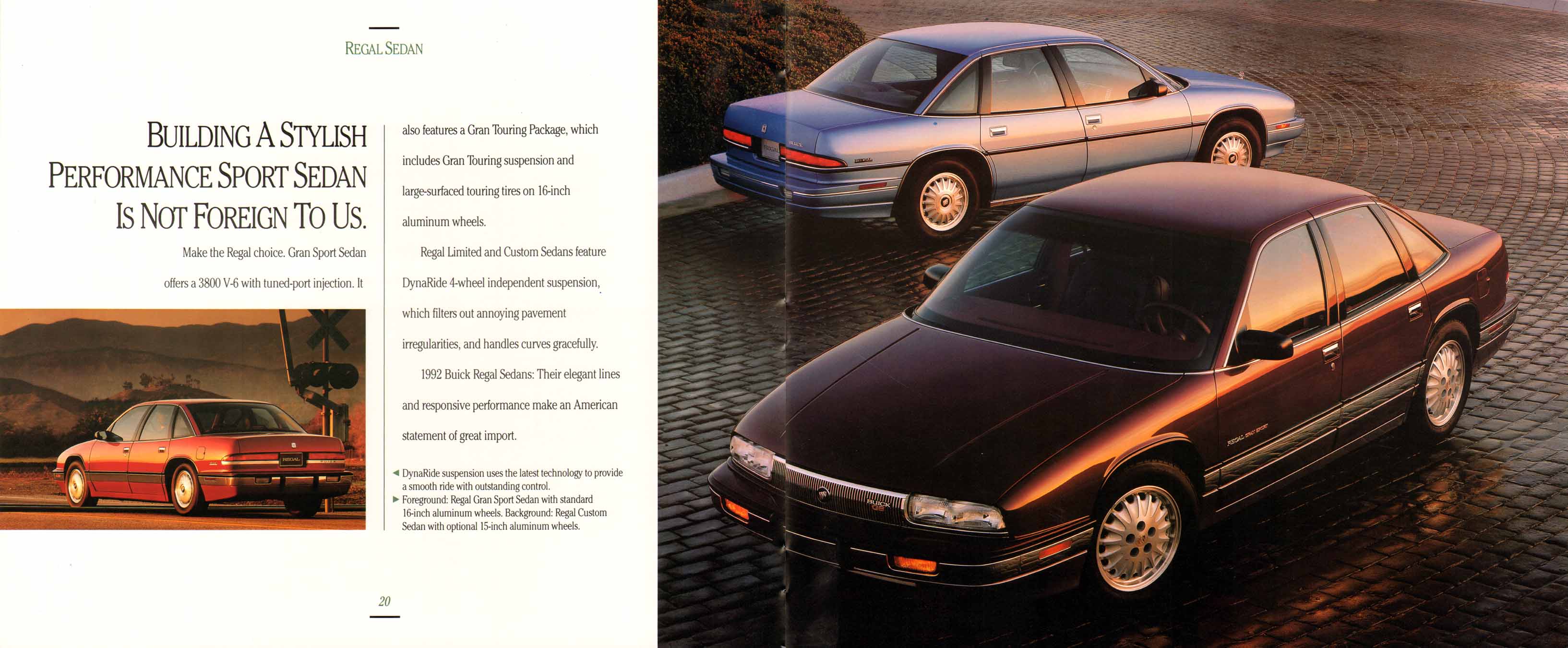 1992 Buick Full Line Prestige-20-21