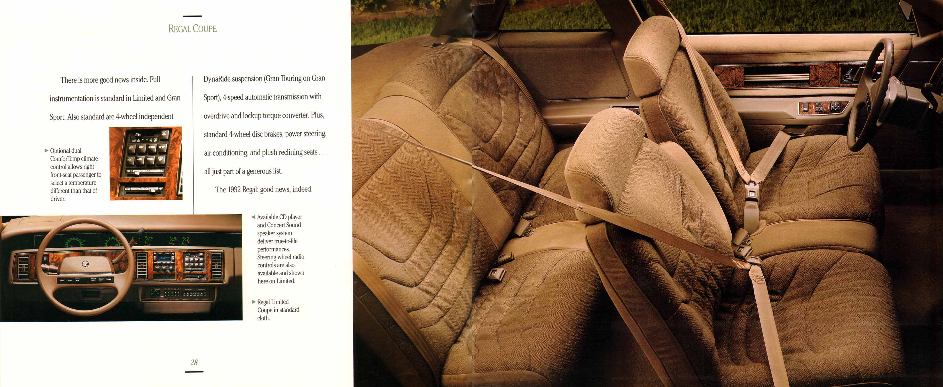 1992 Buick Full Line Prestige-28-29