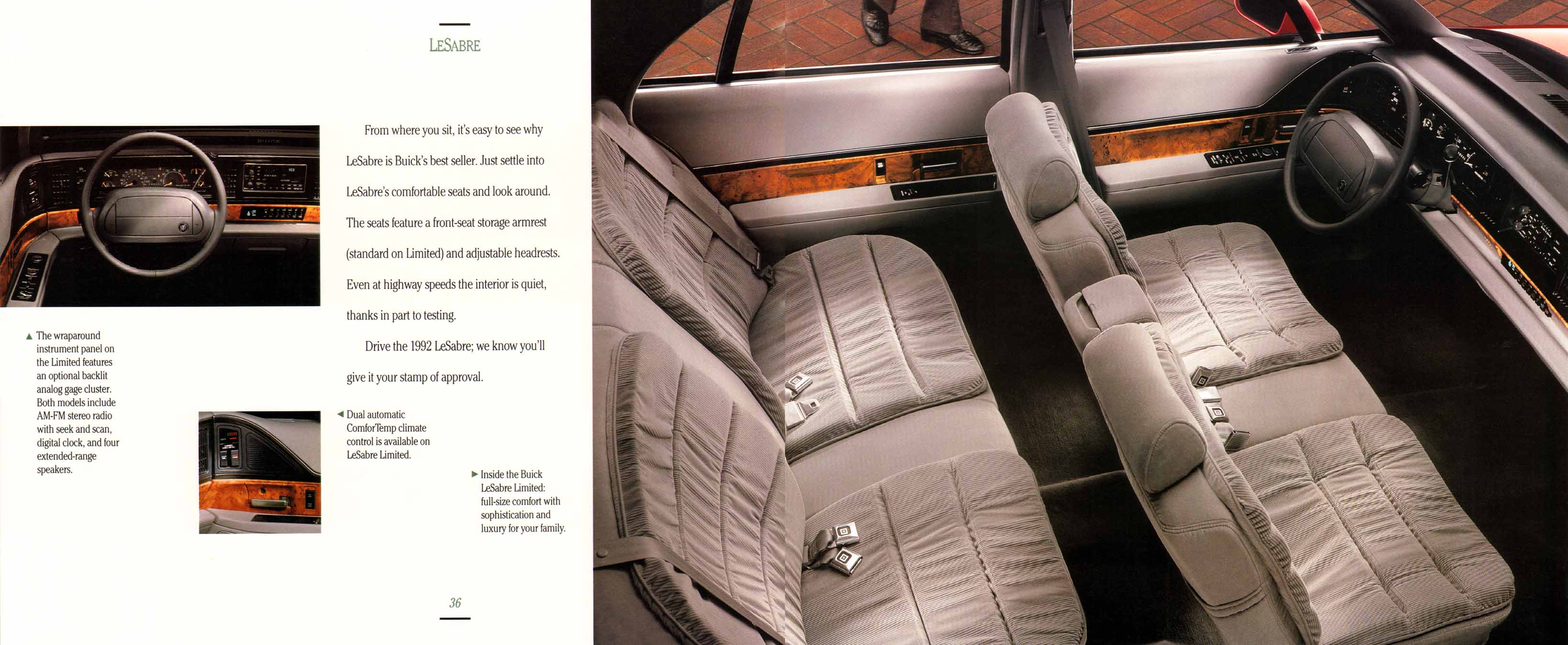 1992 Buick Full Line Prestige-36-37