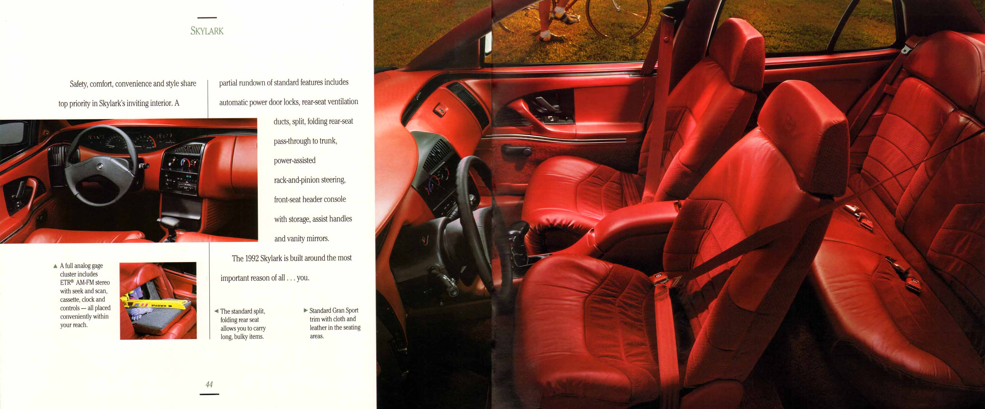 1992 Buick Full Line Prestige-44-45