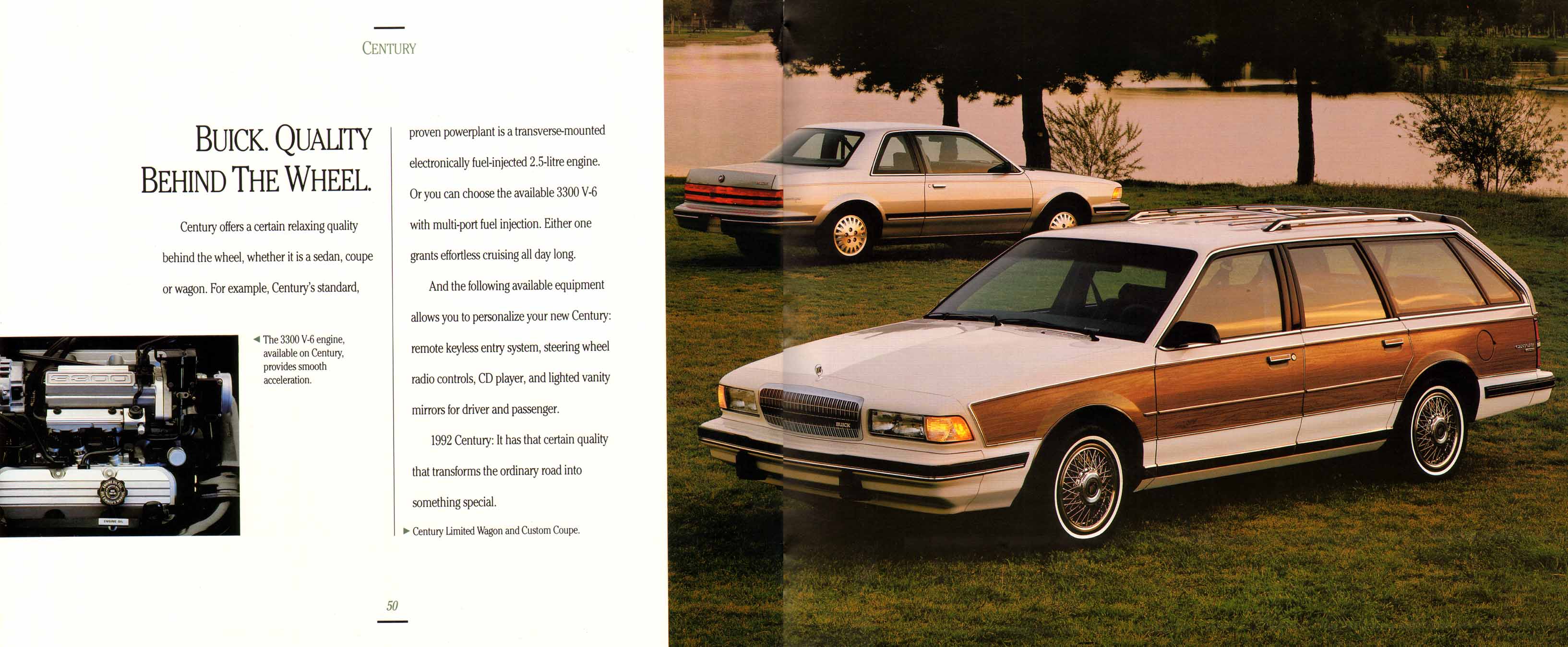 1992 Buick Full Line Prestige-50-51