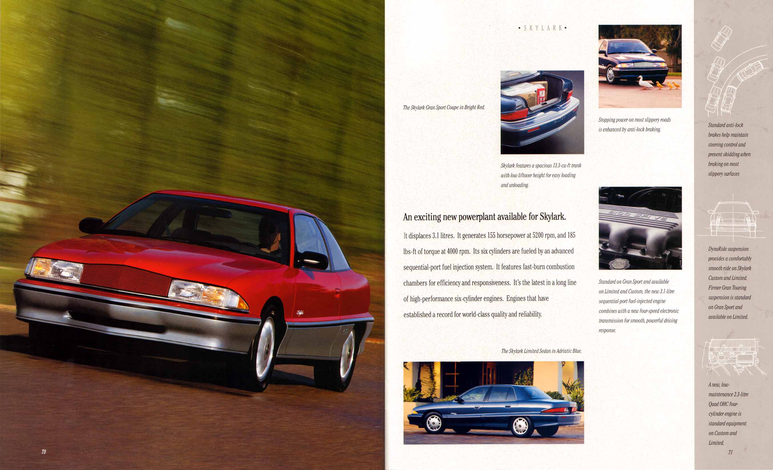 1994 Buick Full Line Prestige-72-73