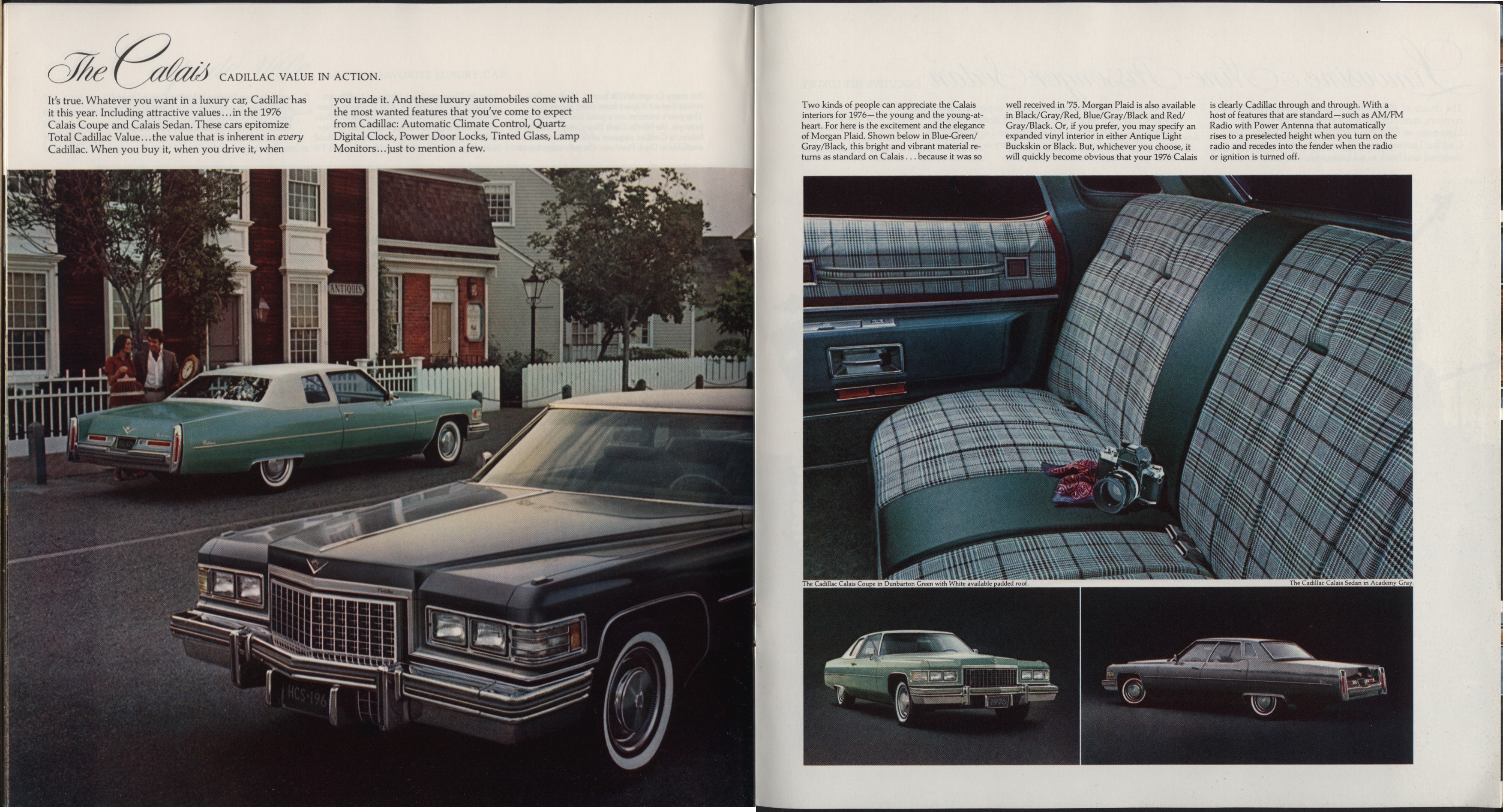 1976 Cadillac Full Line Brochure 18-19