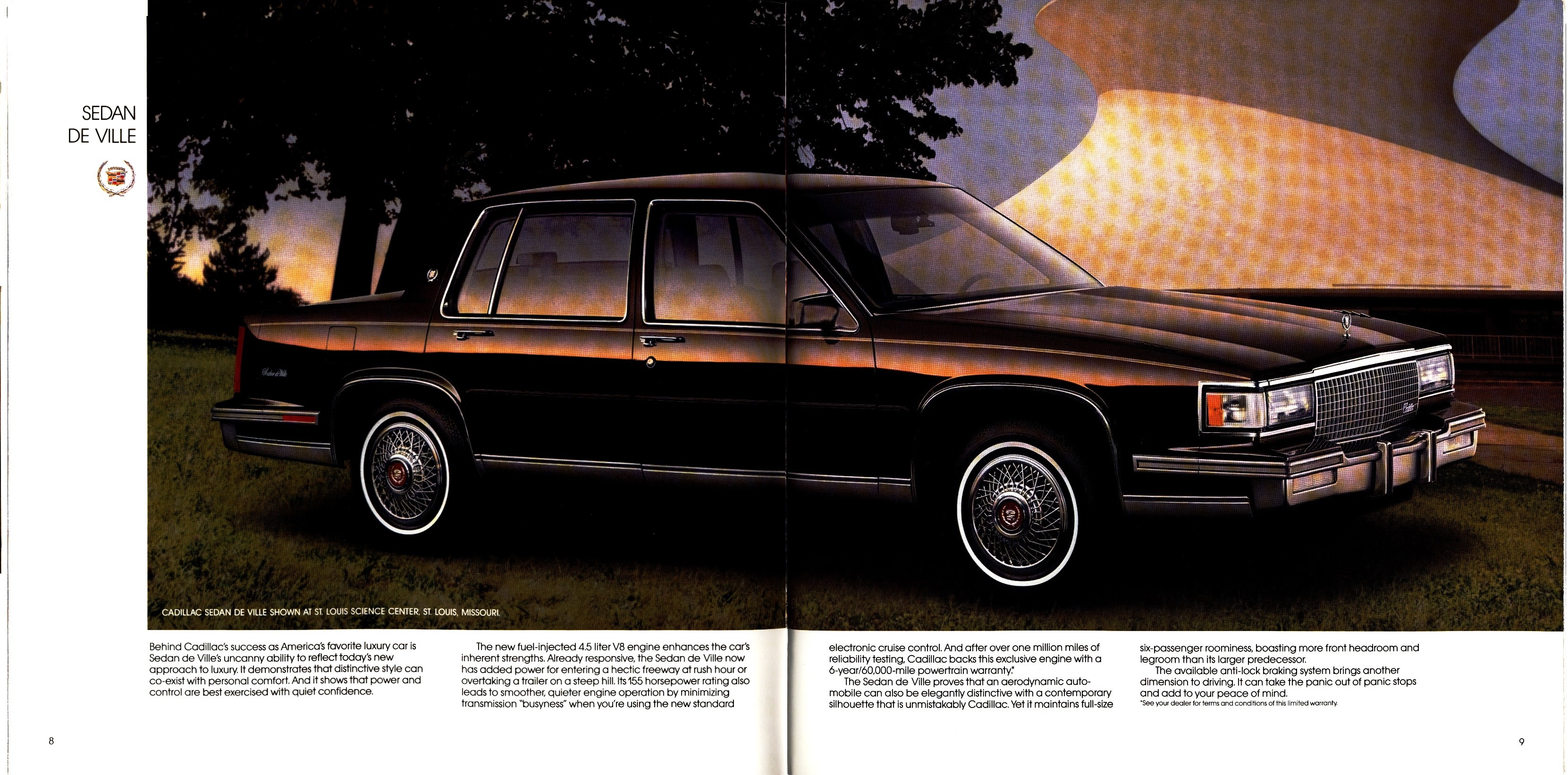 1988 Cadillac Full Line Prestige Brochure 08-09