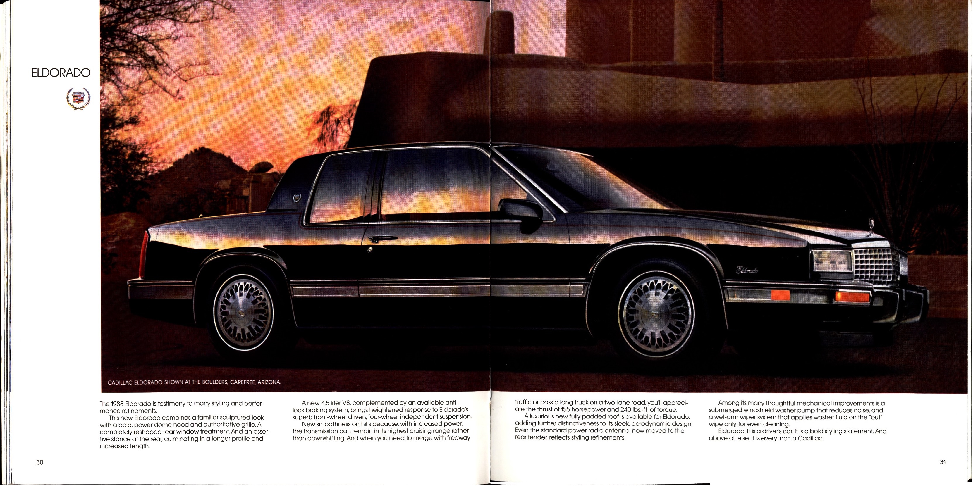 1988 Cadillac Full Line Prestige Brochure 30-31
