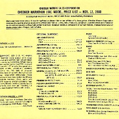 1981-Checker-Marathon-Price-List
