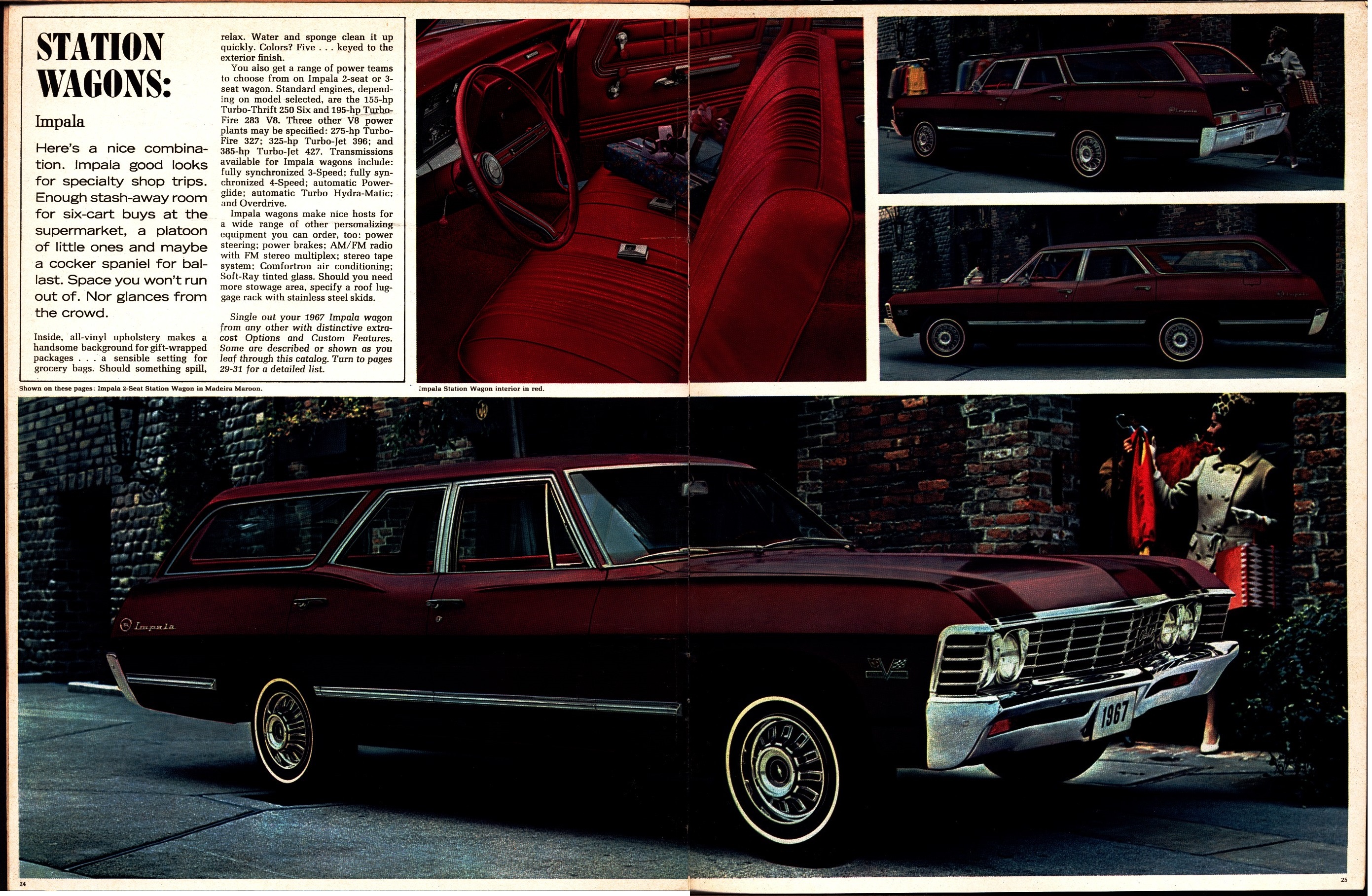 1967 Chevrolet Full Size Brochure (R-1) 24-25