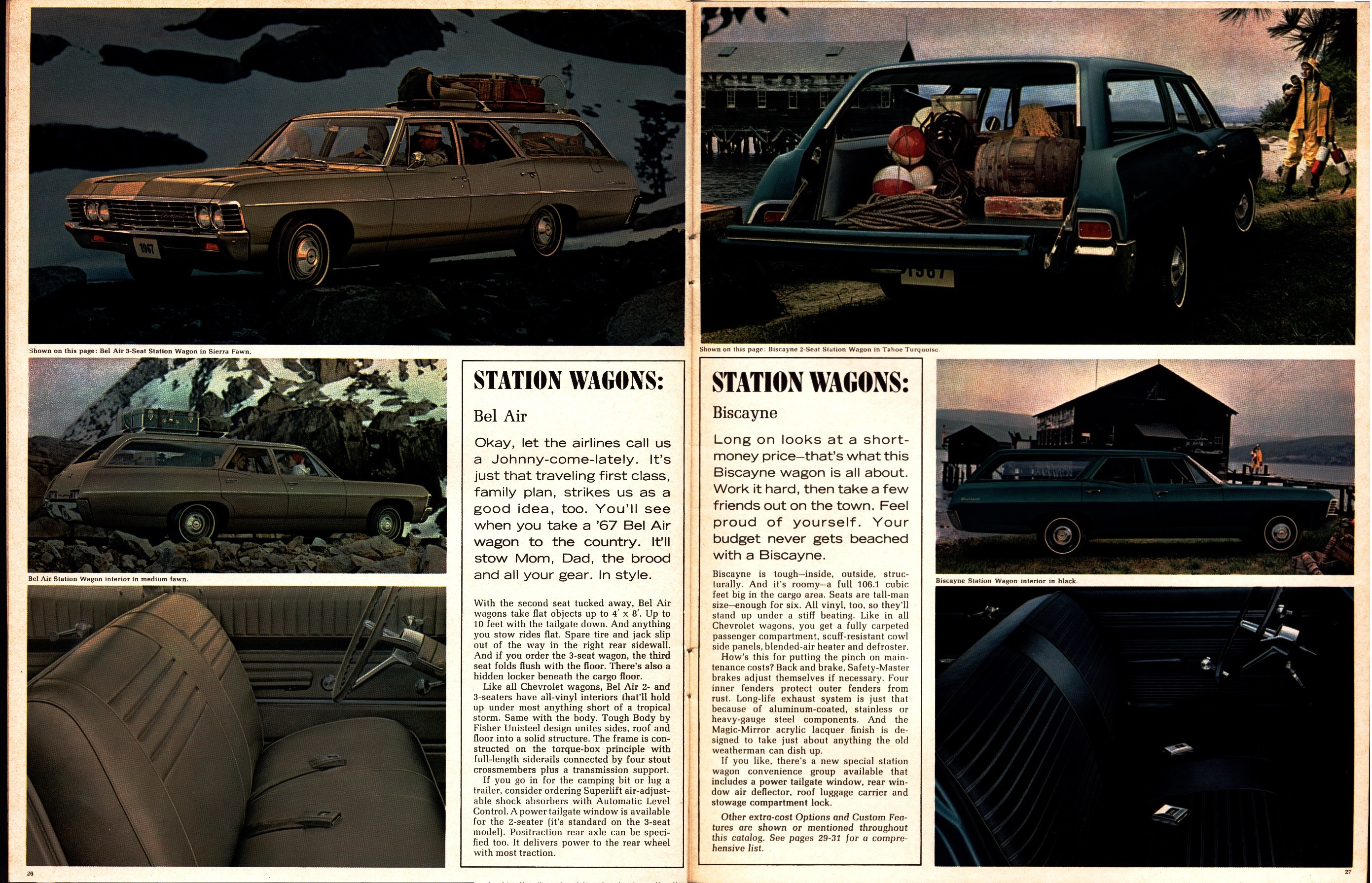 1967 Chevrolet Full Size Brochure (R-1) 26-27