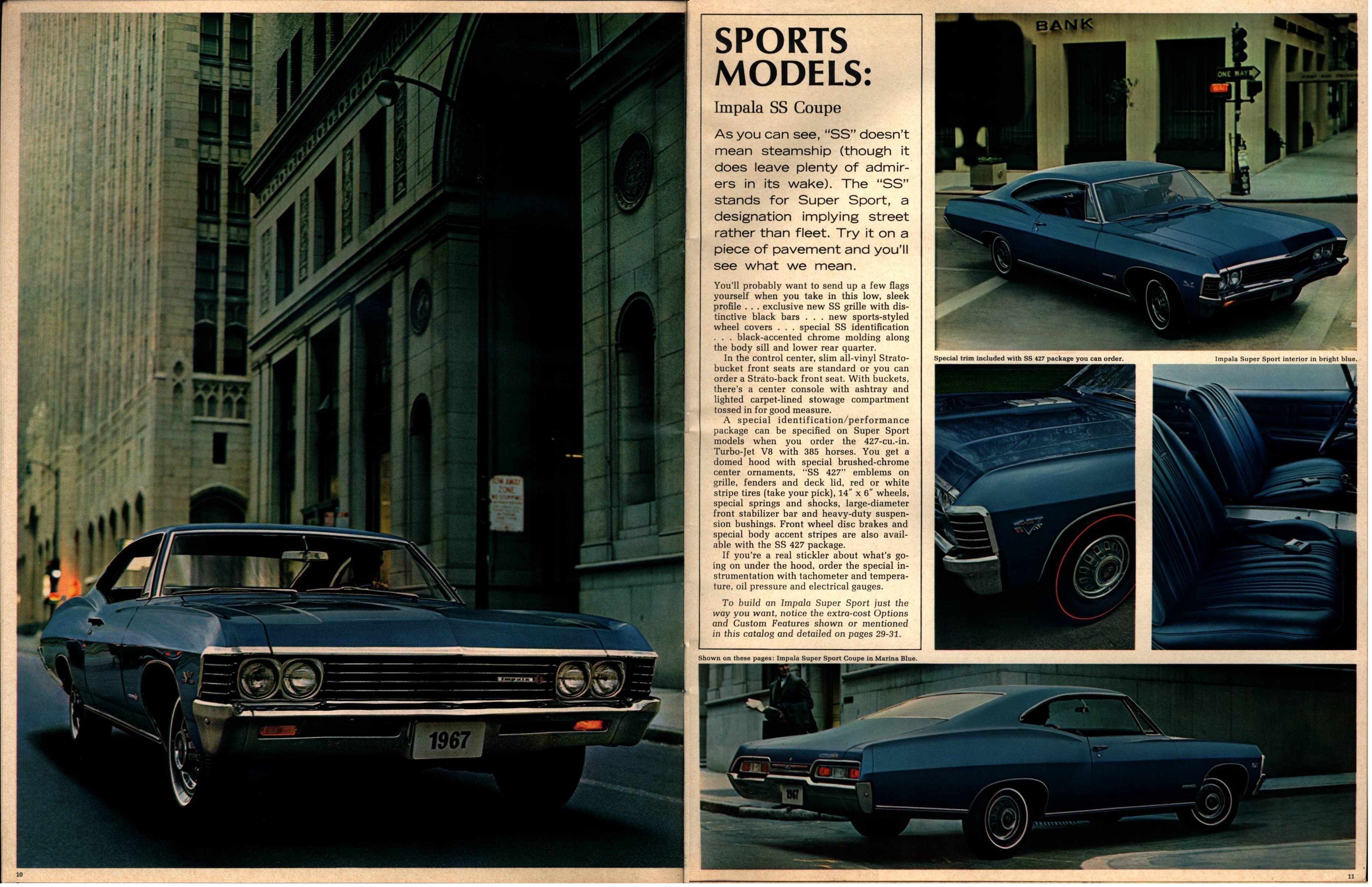 1967 Chevrolet Full Size Brochure 10-11