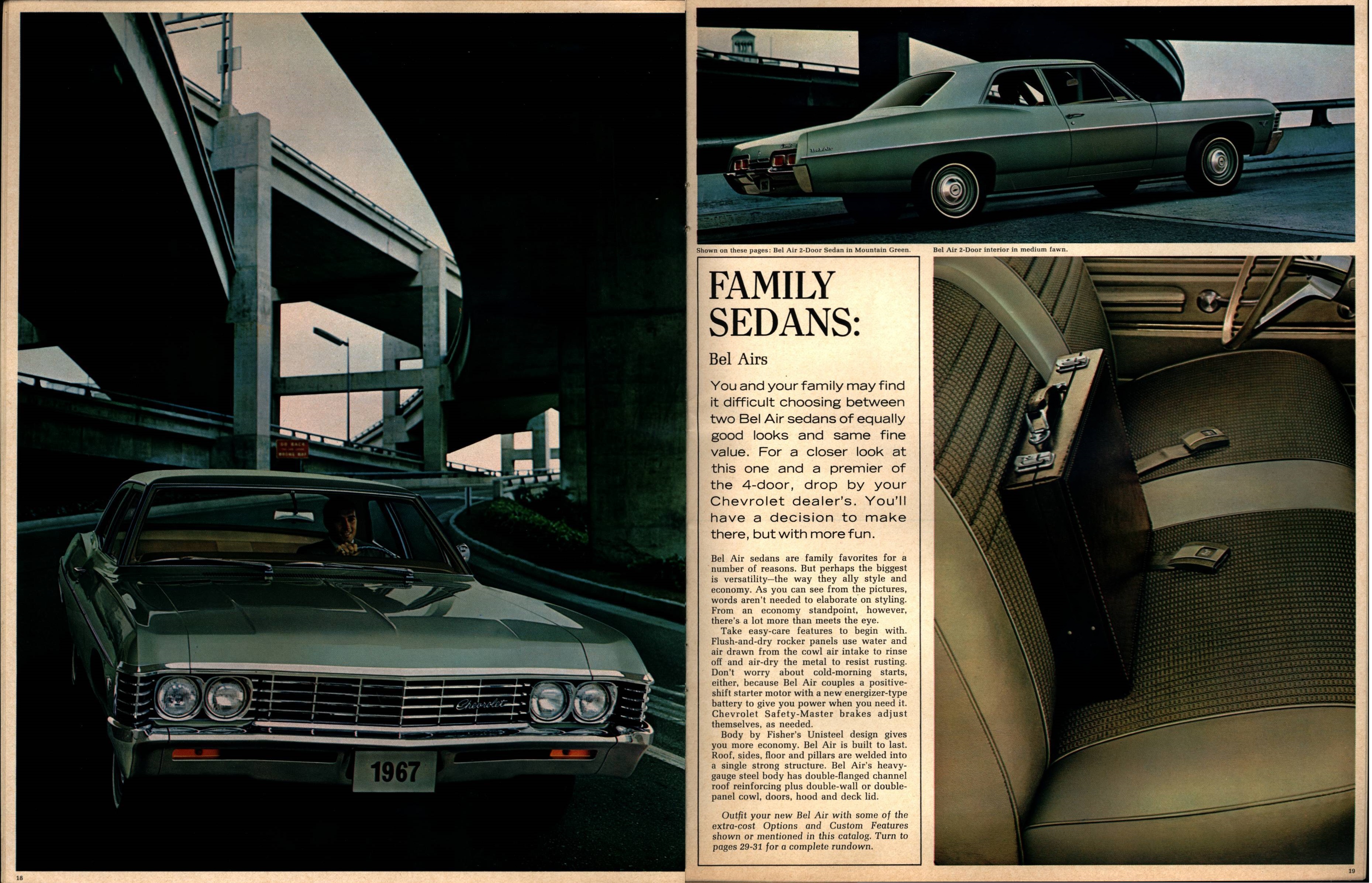 1967 Chevrolet Full Size Brochure 18-19