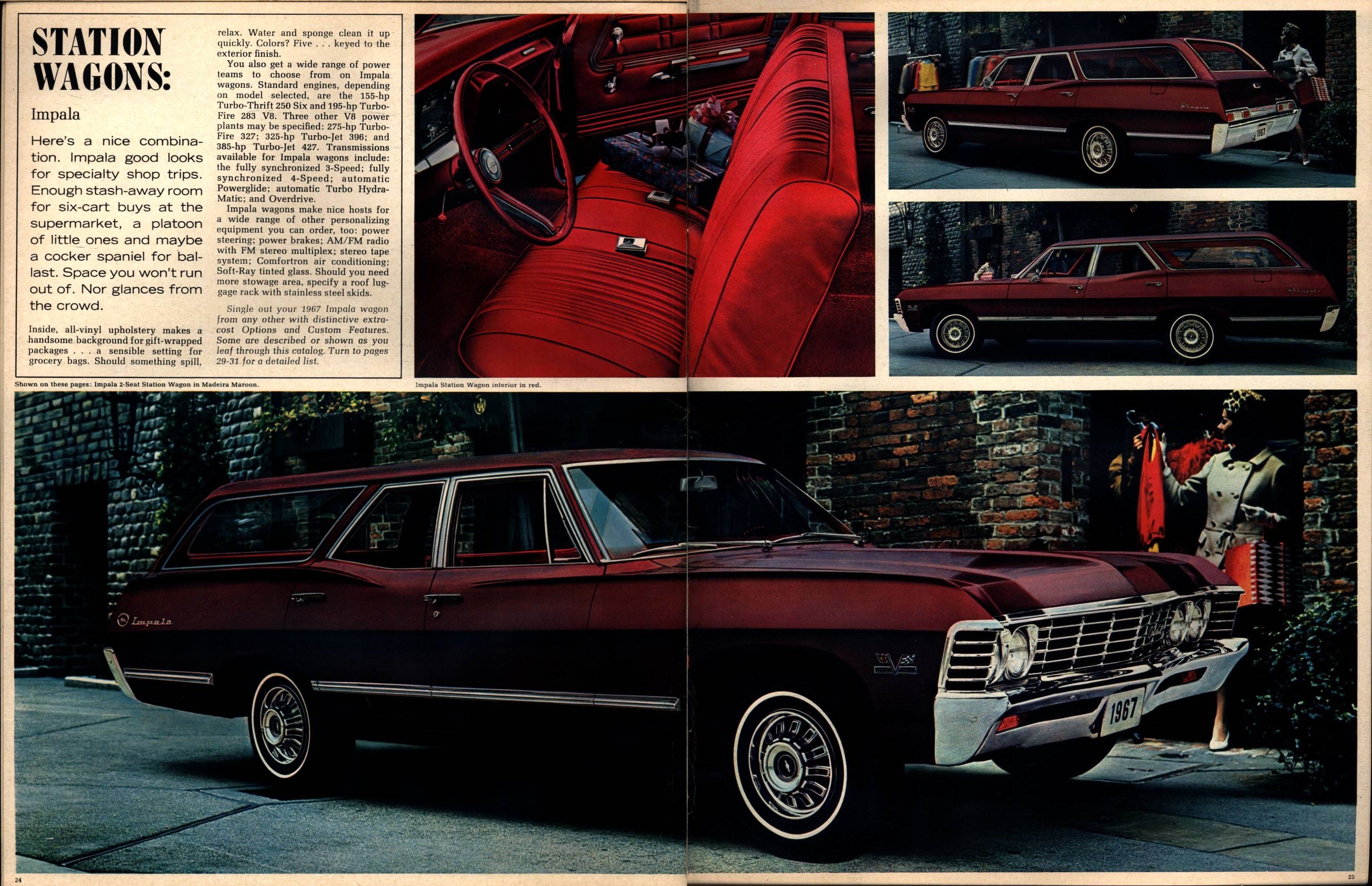1967 Chevrolet Full Size Brochure 24-25
