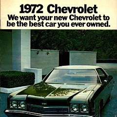 1972 Chevrolet Full Size - Sept 1971