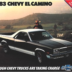 1983 Chevrolet El Camino Brochure 01