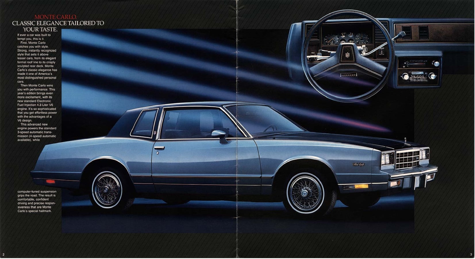 1985 Chevrolet Monte Carlo Brochure 02-03