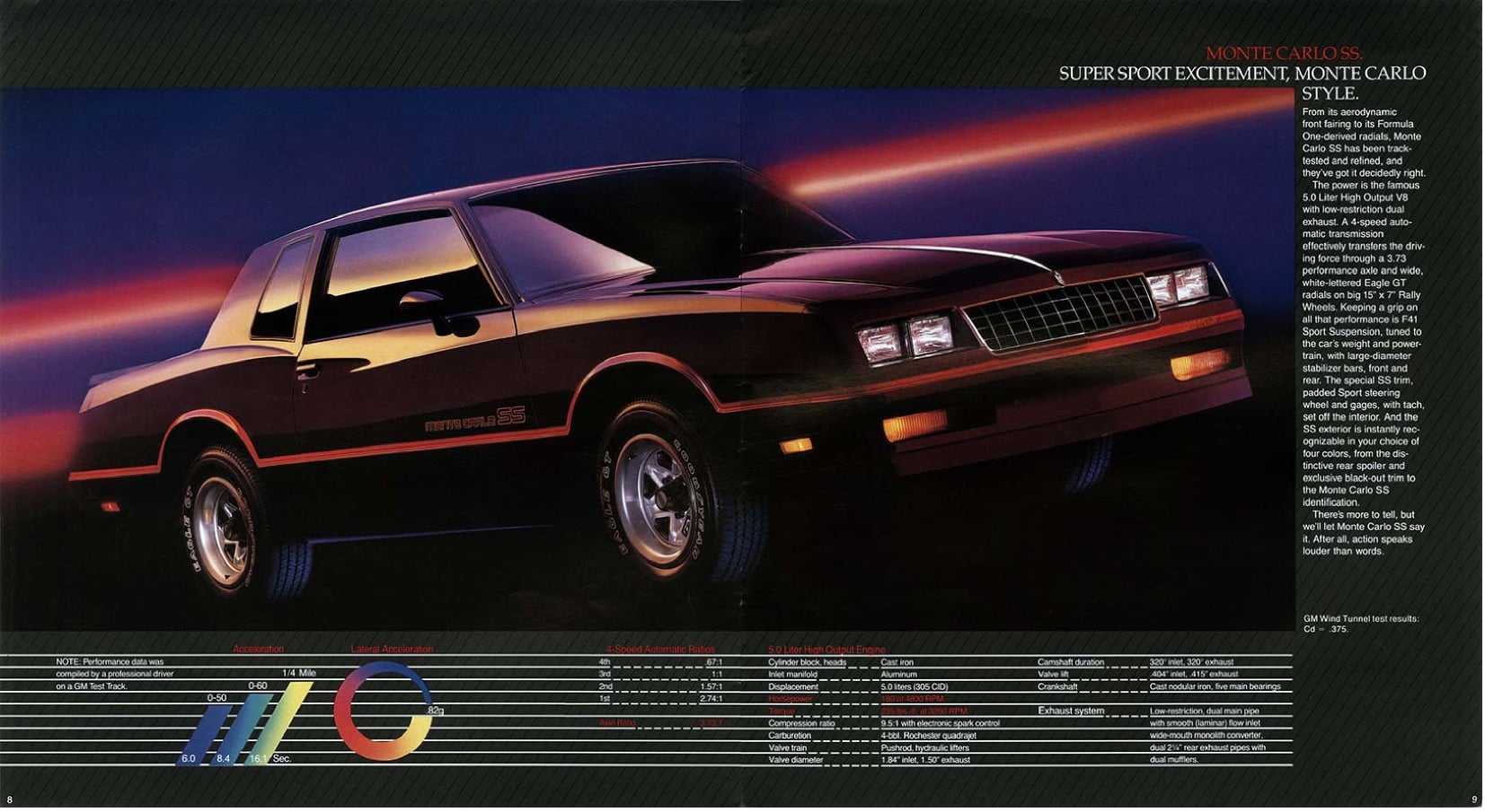 1985 Chevrolet Monte Carlo Brochure 08-09
