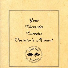 1953-Chevrolet-Corvette-Users-Manual