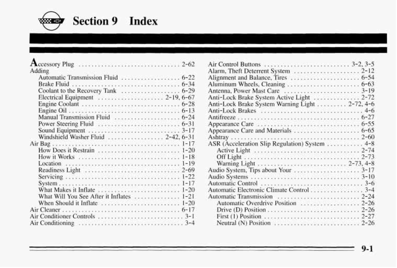 1995_Corvette_Owners_Manual-9-01