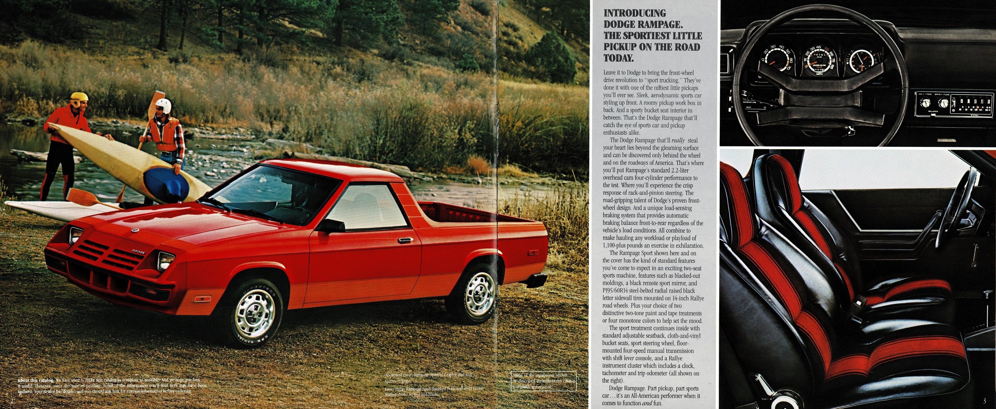 1982 Dodge Rampage Brochure 02-03