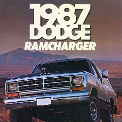 1987 Dodge Ramcharger Brochure