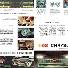 1958 Chrysler Full Line Foldout-Side A1