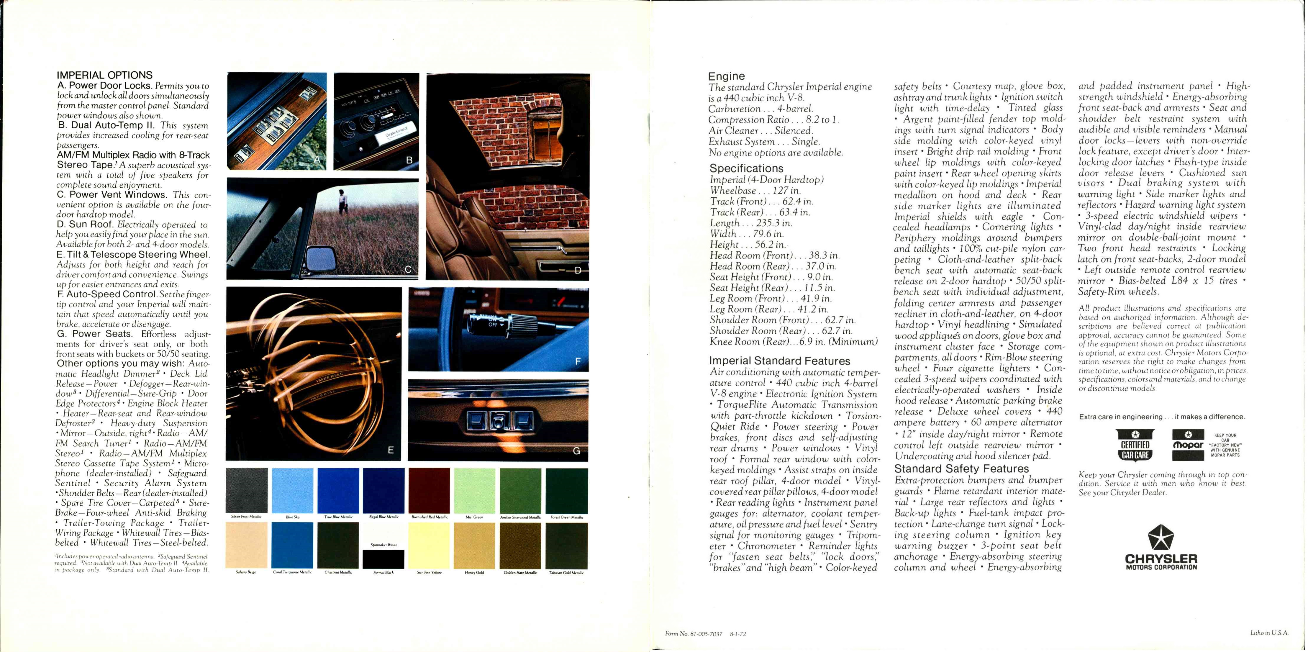 1973 Imperial Brochure 14-15