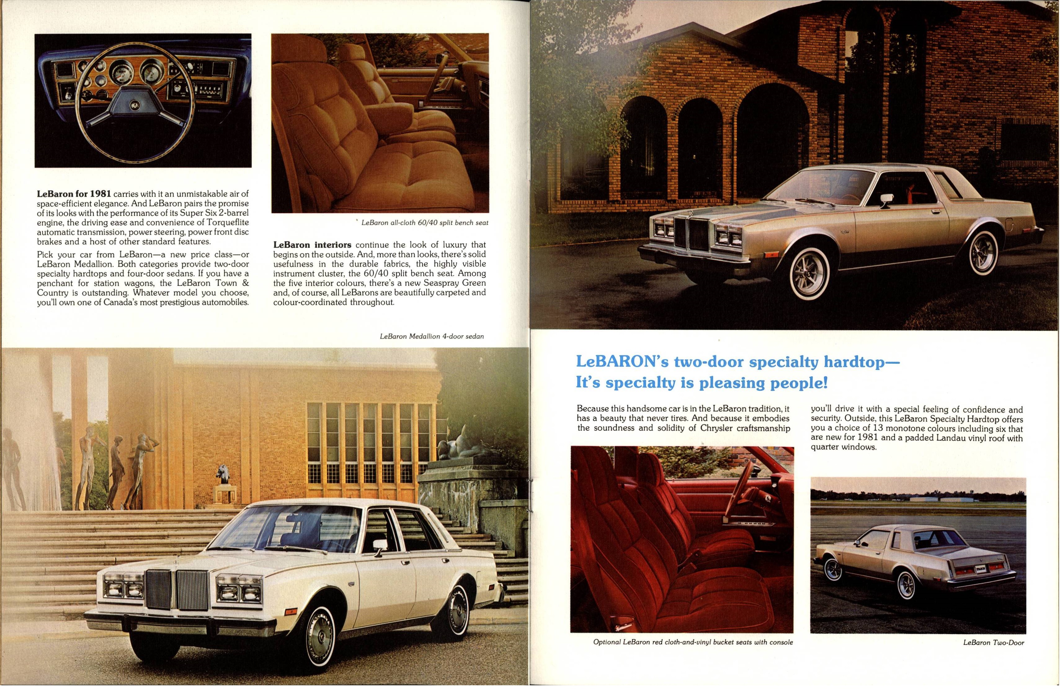 1981 Chrysler LeBaron Brochure (Cdn) 02-03
