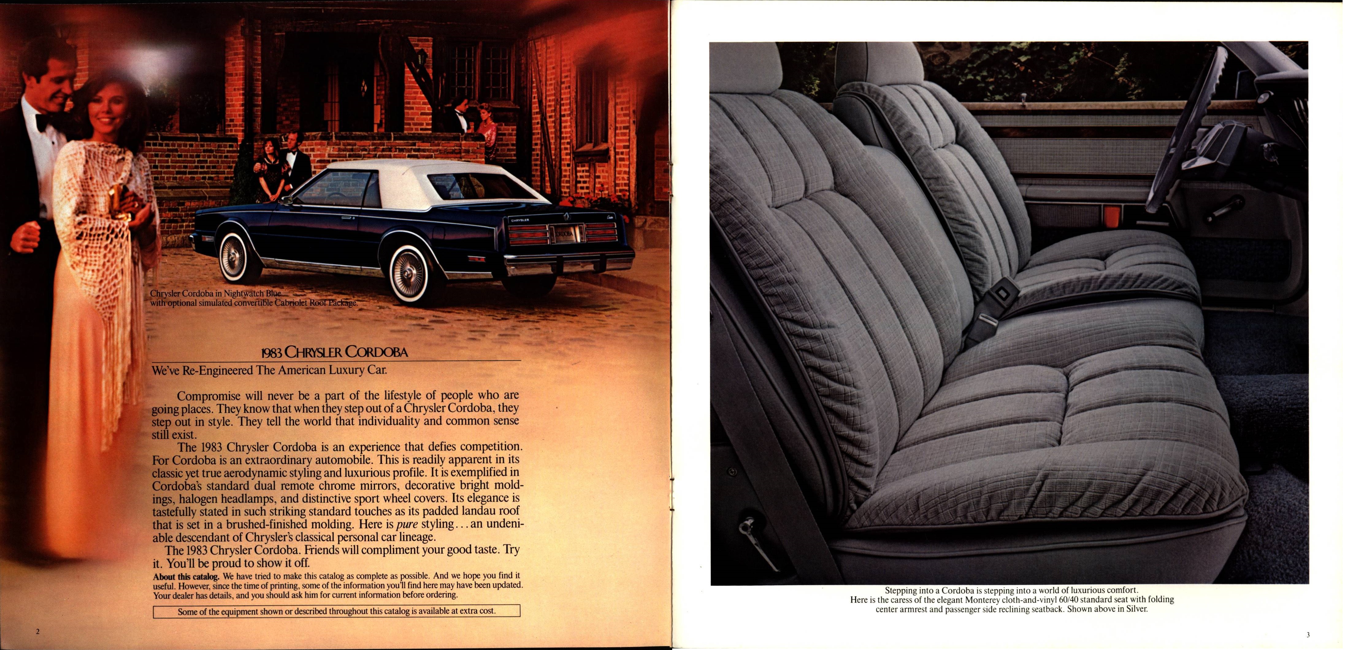 1983 Chrysler Cordoba Brochure 02-03