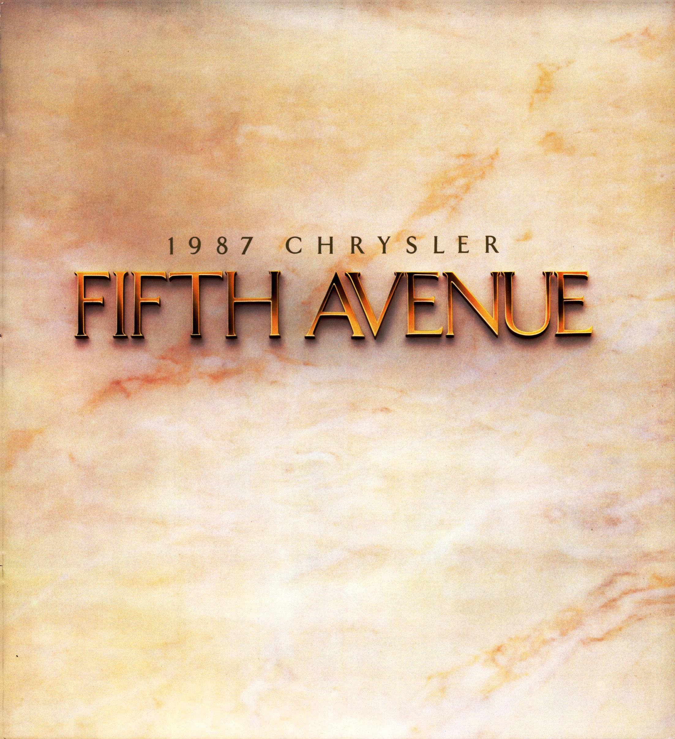 1987 Chrysler Fifth Avenue 01