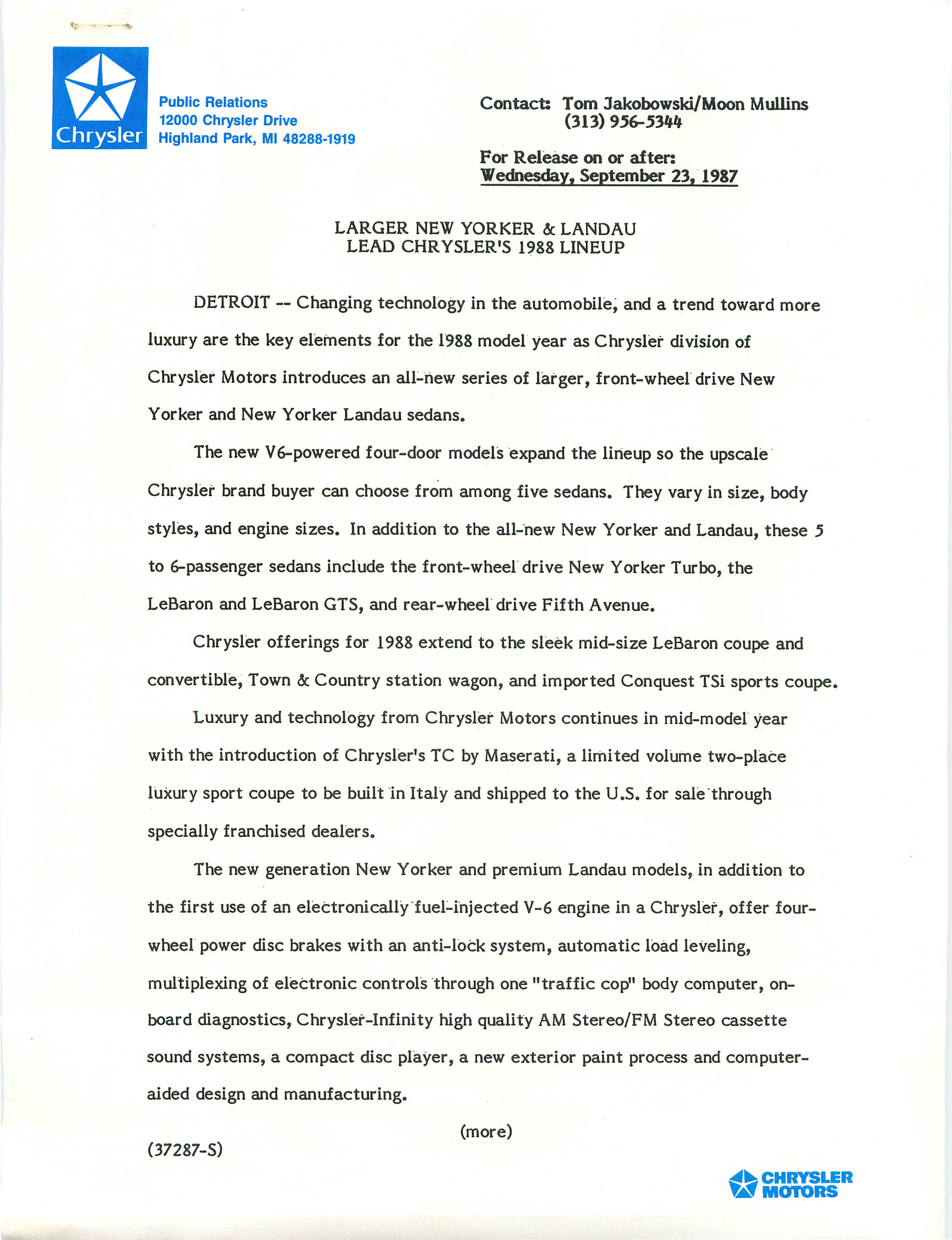 1988 Chrysler Intro Press Release-06