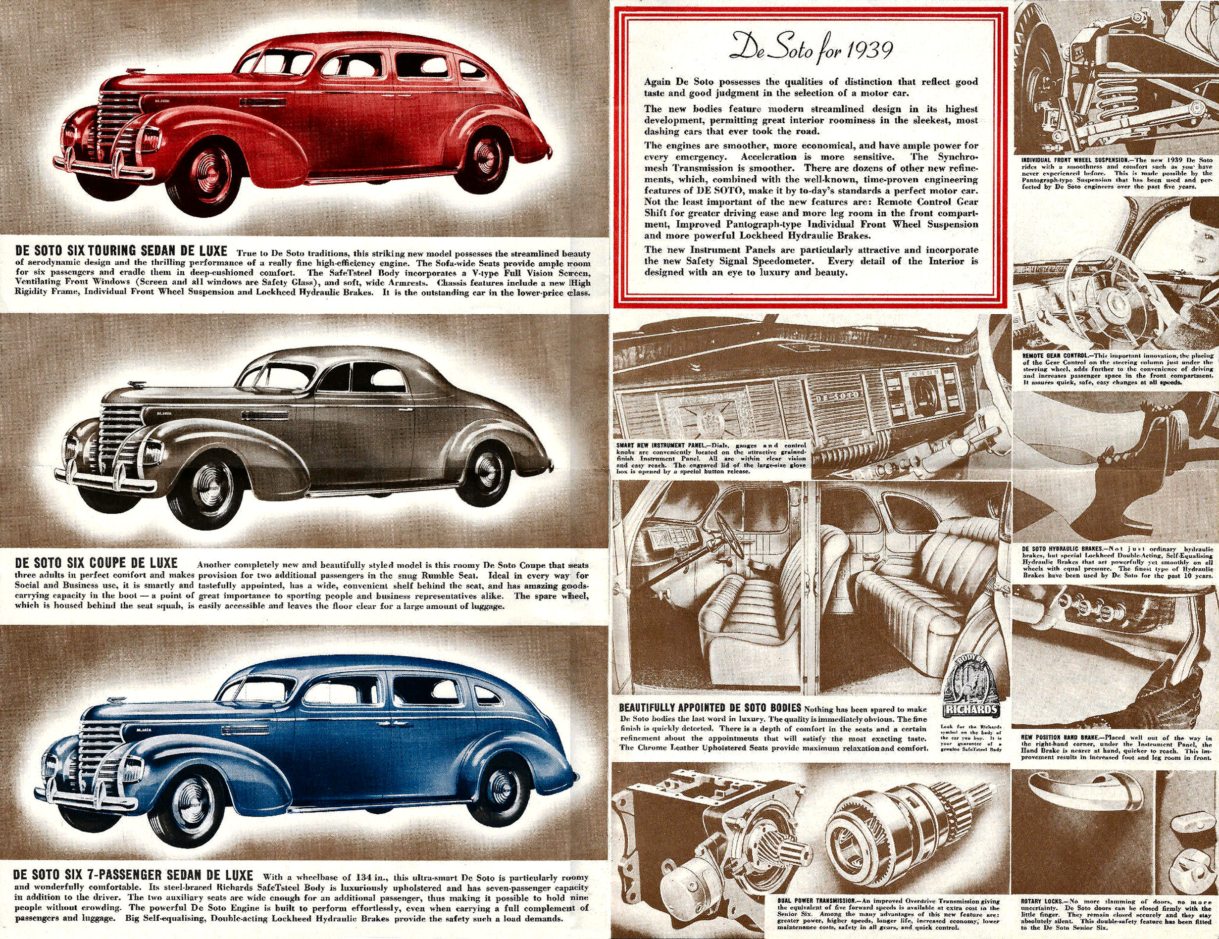 1939 DeSoto Six Foldout (Aus)-Side B