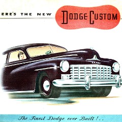 1946 Dodge Custom Foldout