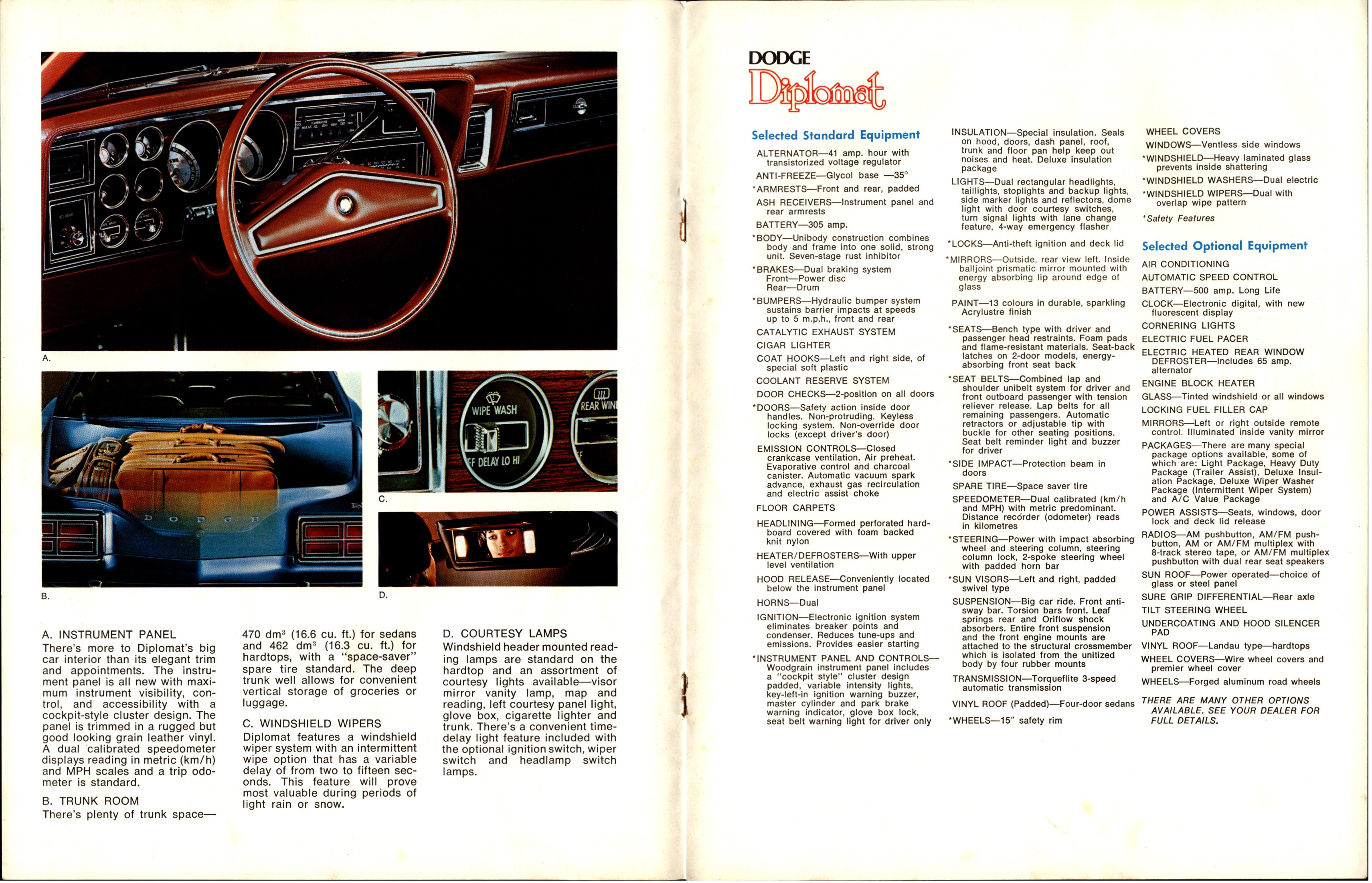 1977 Dodge Diplomat Brochure Canada 04-05