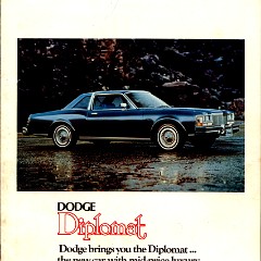 1977 Dodge Diplomat Brochure Canada 01
