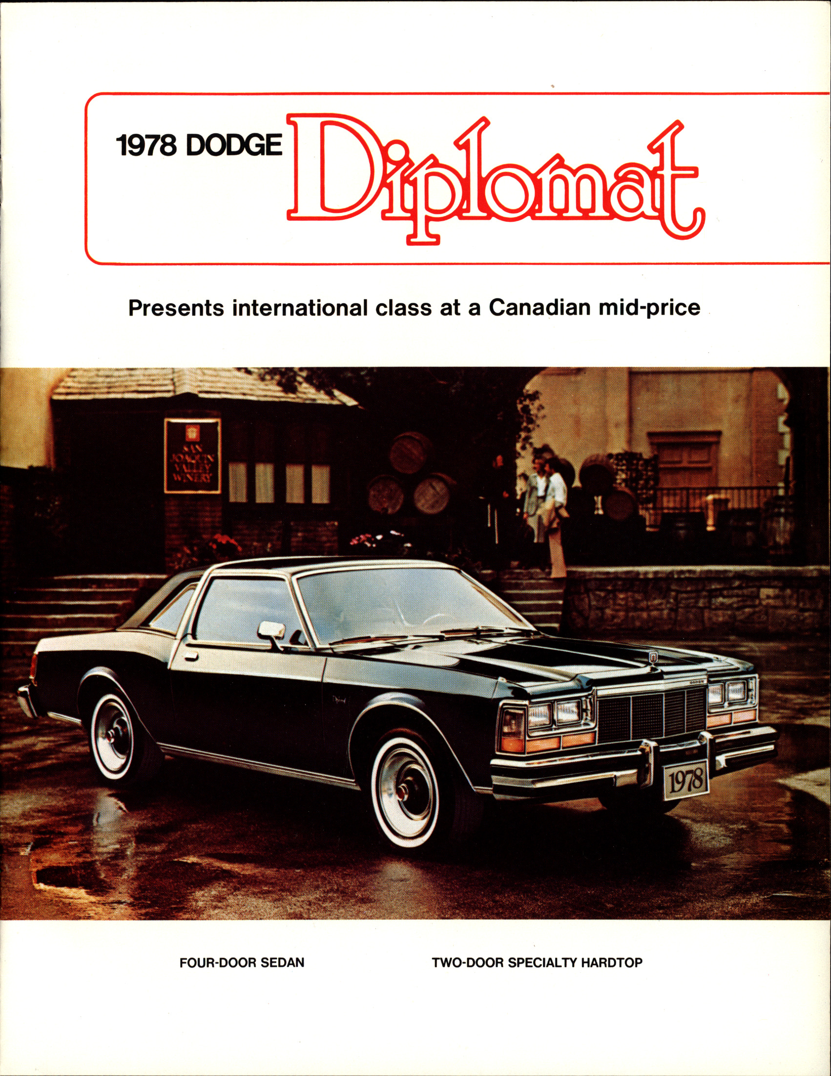 1978 Dodge Diplomat Brochure Canada 01