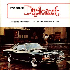 1978 Dodge Diplomat Brochure Canada 01