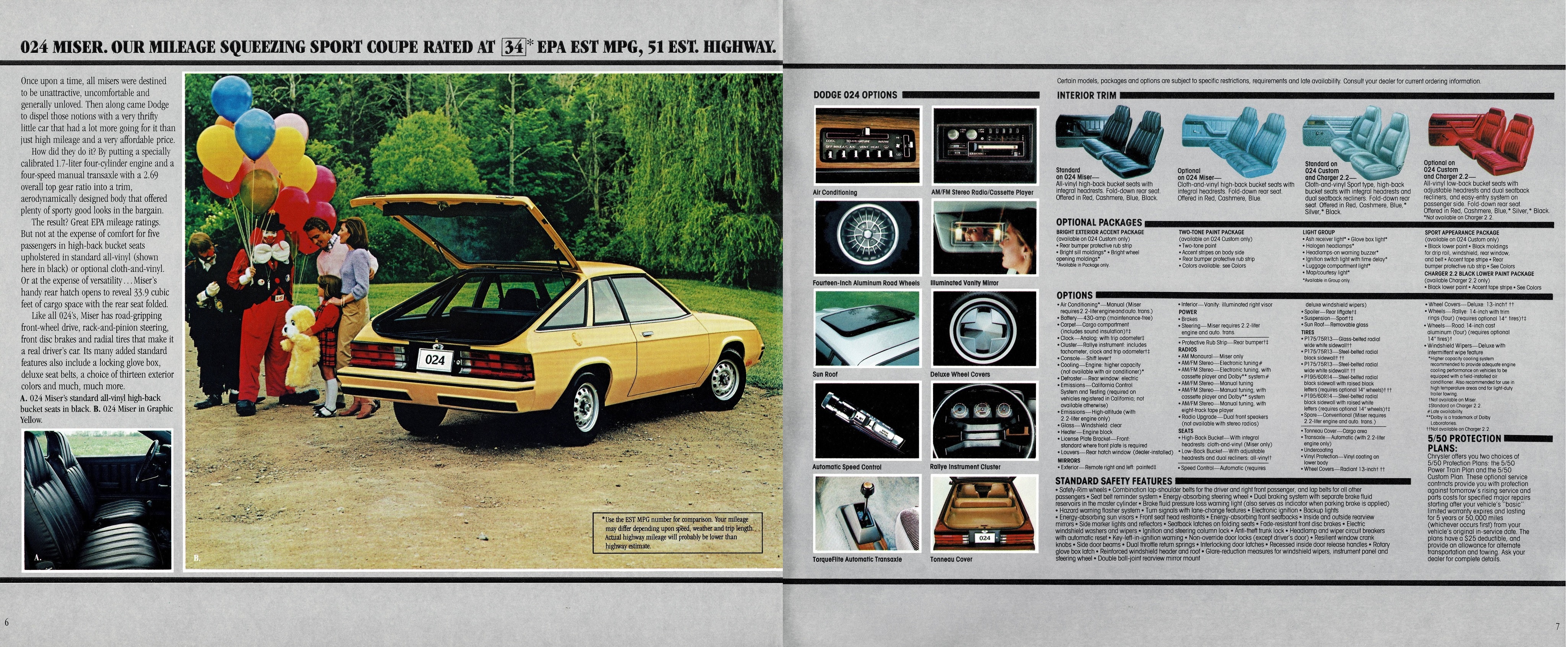1982 Dodge O24 Brochure 06-07