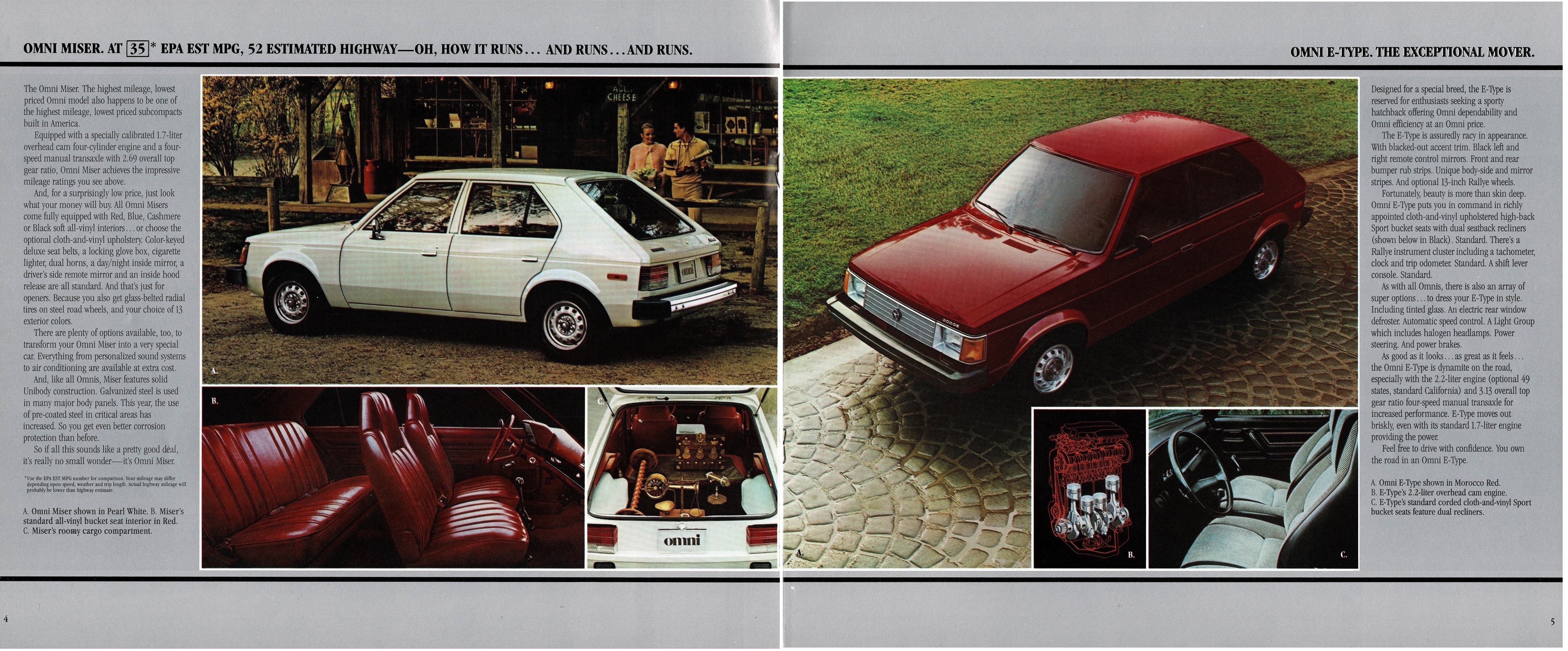 1982 Dodge Omni Brochure 04-05
