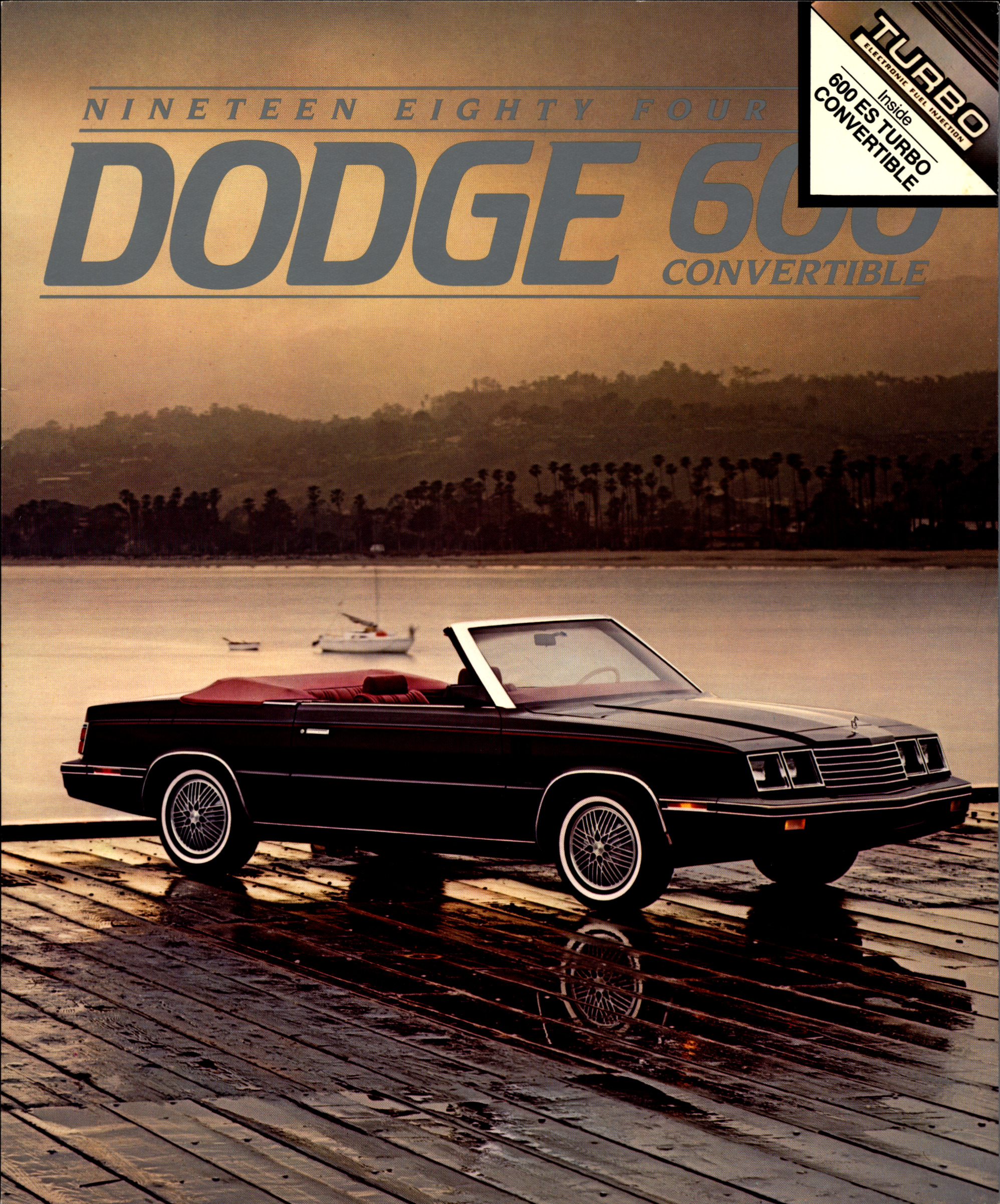 1984 DODGE 600 Convertible 01