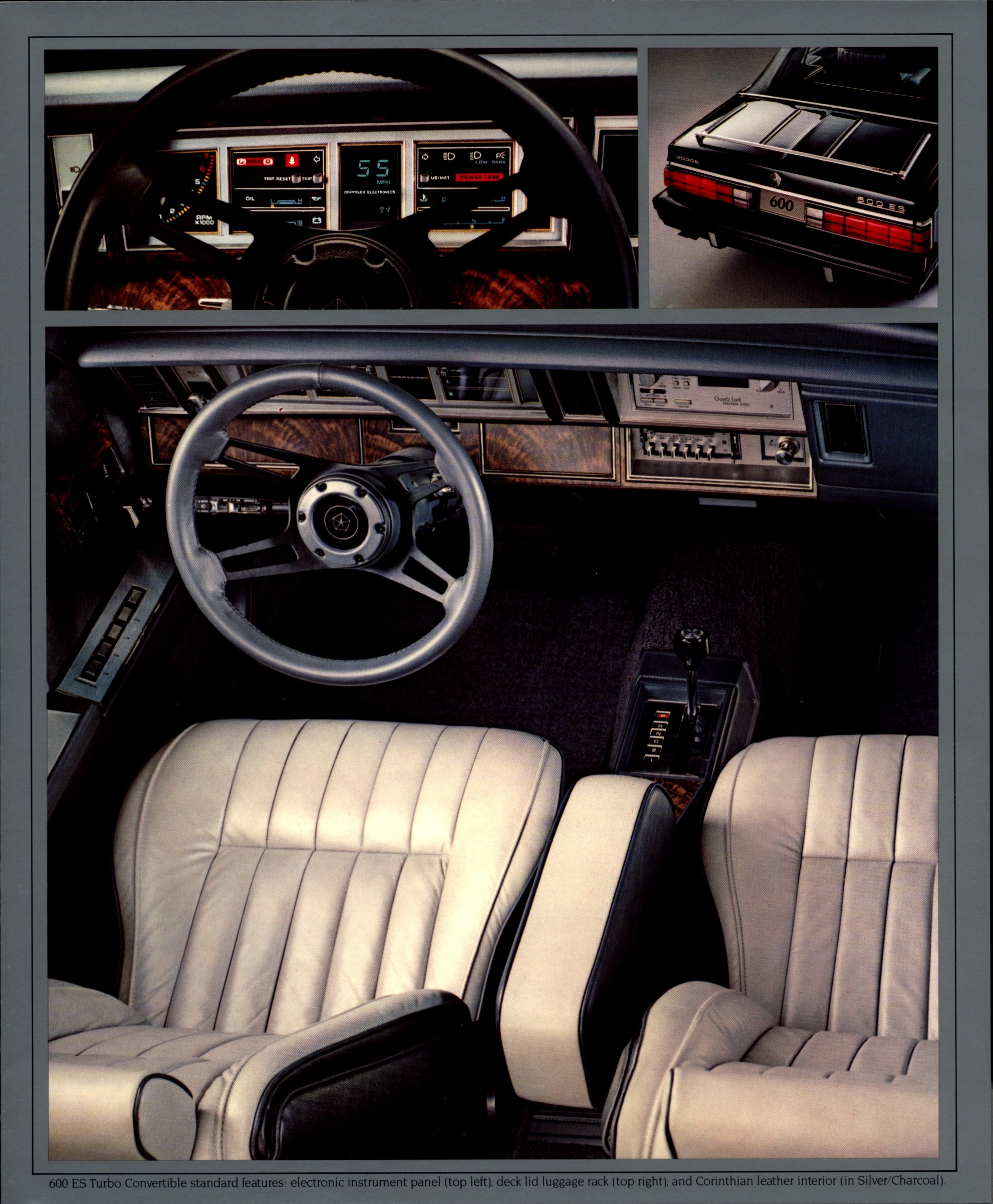 1984 DODGE 600 Convertible 02