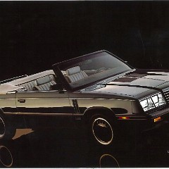 1984 DODGE 600 Convertible 0304