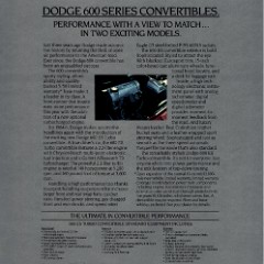 1984 DODGE 600 Convertible 05